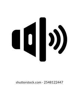 volume icon. vector glyph icon for your website, mobile, presentation, and logo design.