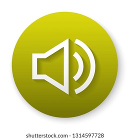 volume icon. vector illustration