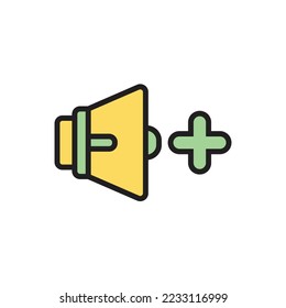 Volume Up Icon Vector Illustration