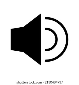 Volume Icon Vector Symbol Design Illustration