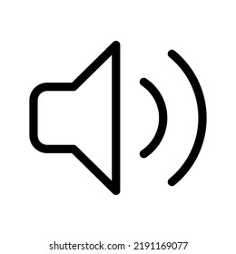 Volume Icon Vector Symbol Design Illustration
