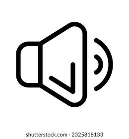 Volume Icon Vector Symbol Design Illustration