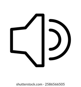 Volume Icon Vector Symbol Design Illustration