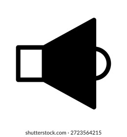 Ilustración de diseño de símbolo de Vector de icono de volumen