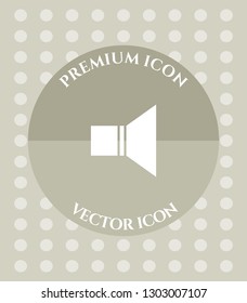 Volume Icon for Web. Application, Software & Graphic Design.