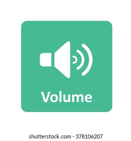 Volume icon for web and mobile