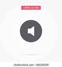 volume icon for web and mobile app