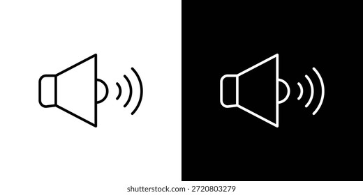 Iconos de volumen Vector de Diseño gráfico. icono Eps10.