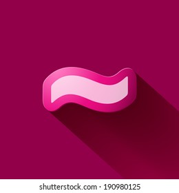 Volume icons symbol: tilde. Colorful modern Style.