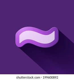 Volume icons symbol: tilde. Colorful modern Style.