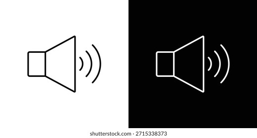 Iconos de volumen Plantilla de Vector, EPS 10 para el diseño