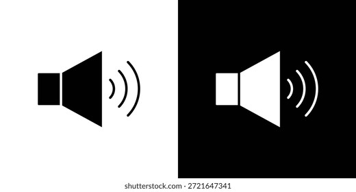 Iconos de volumen. Vector Plantilla Ilustración Símbolo Píxeles Perfecto