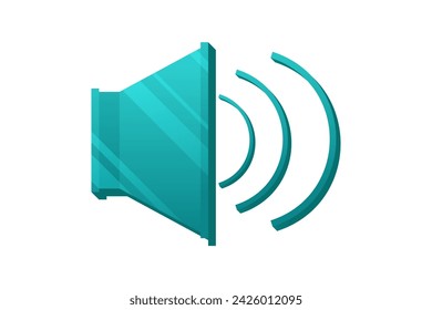 Volume Interface Flat Sticker Design
