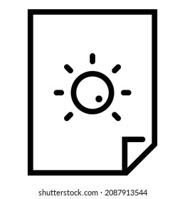 Volume-Knob-Datei-Flachicon einzeln auf weißem Hintergrund
