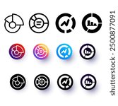 volume knob icon isolated sign symbol vector illustration - Collection of high quality black style vector icons
