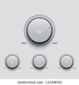 Volume Knobs set