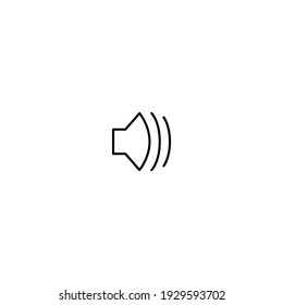 Vektorsymbol der Lautstärke