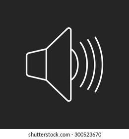 volume line icon