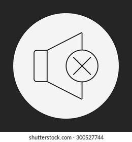 volume line icon