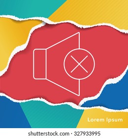 volume line icon