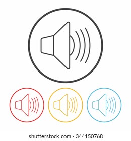 volume line icon