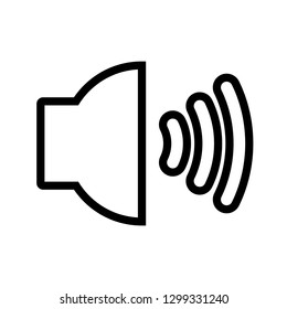 volume  line icon.  line design vector  icons