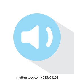 volume low sign, vector design for website 