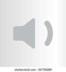 volume low sign, vector design for website 