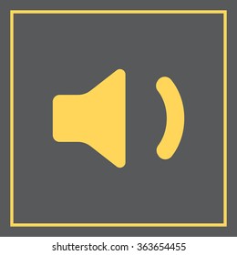 volume low sign, vector design for website 