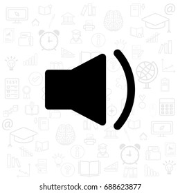 volume low sign, vector design for website 