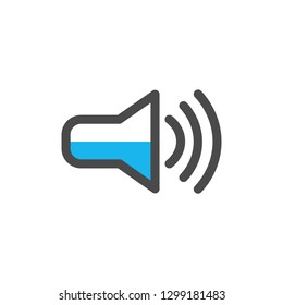 volume max flat icon