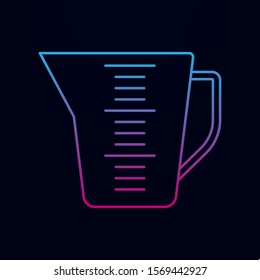 Volume meter nolan icon. Simple thin line, outline vector of measure icons for ui and ux, website or mobile application
