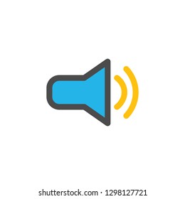 volume min icon vector