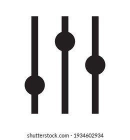 Volume Mixer Vector Icon. eps 10