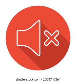 Volume mute icon