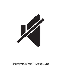 volume mute icon vector illustration