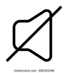 Volume Off icon vector image. Can also be used for web apps, mobile apps and print media.