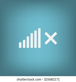 Volume Off symbol. 