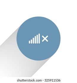Volume Off symbol. 