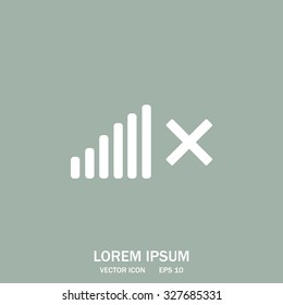 Volume Off symbol. 