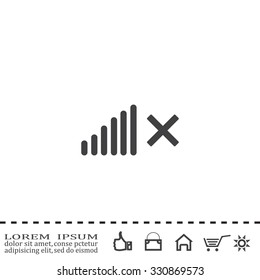 Volume Off symbol. 