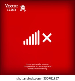 Volume Off symbol. 