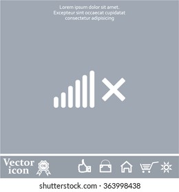 Volume Off symbol. 