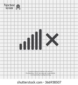 Volume Off symbol. 