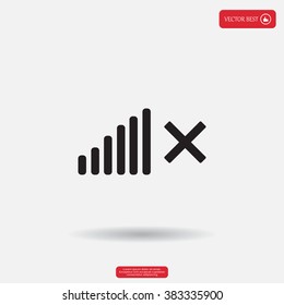 Volume Off symbol. 