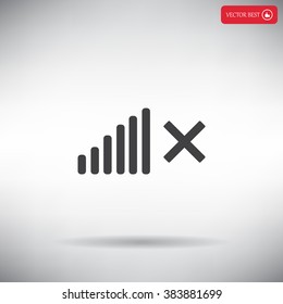 Volume Off symbol. 