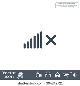 Volume Off symbol. 