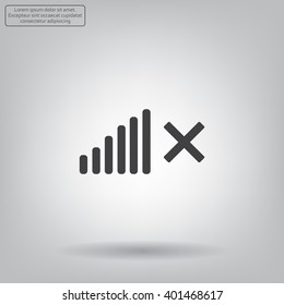 Volume Off symbol. 