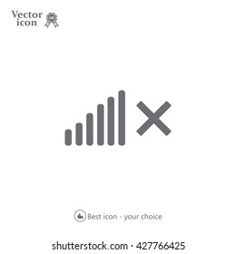 Volume Off symbol. 