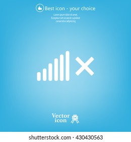 Volume Off symbol. 